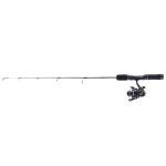 Ugly Stik GX2 Ice Spinning Reel and 32" Fishing Rod Combo, 1-Piece, Graphite and Fiberglass Rod with Clear Tip Design
