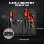 KastKing Intimidator Fillet Knife Set – G4116 German Stainless-Steel Blades, Non-Slip Handle, Includes Folding Fillet Board, Fish Scaler, Rubber-Coated Gloves, Honing Rod, and Durable Storage Bag