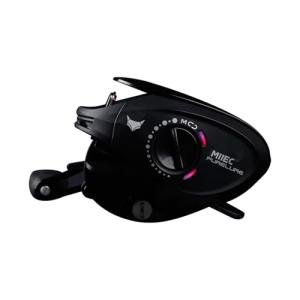 PURELURE MllEC Silver Feather Baitcasting Reel - Left Handed, Gear Ratio 8.5:1, Aluminum Frame Carbon Side Cover, Dual Mode System Fishing Reels - DC Baitcasting Reel