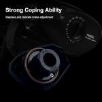 PURELURE MllEC Silver Feather Baitcasting Reel - Left Handed, Gear Ratio 8.5:1, Aluminum Frame Carbon Side Cover, Dual Mode System Fishing Reels - DC Baitcasting Reel