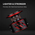 RUNCL Spinning Reel Fishing Reels Ancohuma, Ultralight 6.2:1 Gear Ratio, 26 LB Max Drag, 7+3 Stainless BB, CNC Aluminum Alloy Spool, Colorful Ceramic Line Roller, D.S.S.R Shield for Salt or Freshwater