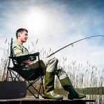 Sougayilang Telescopic Fishing Pole with Spinning Reel Portable Fishing Rod Reel Combos -1.8M/5.89Ft