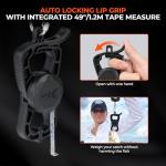 KastKing ToughTide 7pc Fishing Tool Kit, Rechargeable Digital Fish Scale with Lip Grip & Tape Measure, 7” Fillet Knife with Sheath & Sharpener, 8” Split Ring Pliers, Hook Remover, Microfiber Towel