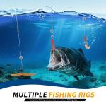 431pcs Fishing Lure Kit for Freshwater Saltwater Bass Trout Salmon – Tackle Box with Spoons, Soft Plastics, Spinnerbaits, Crankbaits, Hooks and Fishing