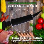 HOWORR Fillet Knife, 7 Inches Professional Filet Knife for Fish, Stainless Steel Blade Fishing Knifes with Sharpener and Cutting Resistant Gloves, Fishing Stuff, Fishing Accessories, Green