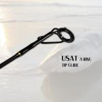 Fiblink Surf Spinning Fishing Rod 2 Piece Carbon Portable Travel Surf Fishing Rod (12-Feet)