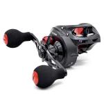 CAMEKOON Bucara 300 Baitcasting Reel, Wider Graphite Frame, 7+1 Stainless Steel Ball Bearings, 35 lb Carbon Drag, 10 Button Magnetic Braking System, Short Main Shaft, Low Profile Casting Fishing Reel