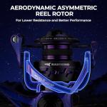 KastKing Royale Legend Pro Spinning Fishing Reel, Size 4000,Twilight