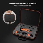 KastKing Speed Demon Pro Lithium-ion Electric Fillet Knife - Cordless Rechargeable Fishing Knife with 4 Blades, High Torque Motor with Extended Battery Life, Ergonomic Handle and Custom Carry Case