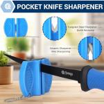 Queego Fish Fillet Knife 7 Inch,Razor-Sharp Flexible Blade,Ergonomic Non-Slip Handle - Perfect for Slicing Fish,Includes Safety Sheath and 1 Two Stage Knife Sharpener