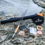 Sougayilang Fly Fishing Rod and Reel Combo, 5/6 Weight, Lightweight Portable, Starter Package