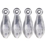 Sougayilang Fishing Weights Sinkers Bank Sinkers Bullet Weights for Surf Fishing Pier Bank Fishing Saltwater Fishing Gear 1oz to 12oz