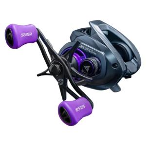 SEASIR Zero VX Baitcasting Reel, Ultralight Fishing Reel Casting, Freshwater/Saltwater Baitcaster Reel, Carbon Fiber Washer, Max Drag 9LB, 7.6:1 Gear Ratio, Compact, 6+1 Shielded Ball Bearing