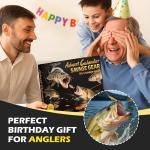 Fishing Advent Calendar 2025, 24 Days of Christmas Countdown Calendar with Lures Set, Birthday Gifts for Adult, Men, Teen Boys, Dad, Husband