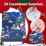Fishing Advent Calendar 2025,114PCS Fishing Lures Set for Fisher Adult Men Teen Boys,24 Days Christmas Countdown Advent Calendar,2025 Xmas Surprise Gift