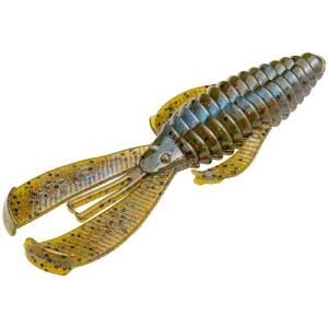 Strike King Rage Bug Fishing Lure, Soft Plastic Craw, Blue Craw Red Flake, 4-Inches, 7-Pack