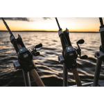 Abu Garcia Max Digital Line Counter Low Profile Baitcast Reel, Size LP (1498366), Carbon Fiber Star Drag, Max of 20lb | 9.0kg, Durable, Lightweight and Strong,Black