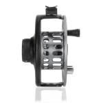 RIFT Breach v2 Fly Fishing Reel, High Capacity Spool, Carbon Disc Drag, Full CNC-Machined Anodized Aluminum Fly Reel, 5/6 Weight, Black, Grey (Black/Grey - Without Line, 5/6wt)