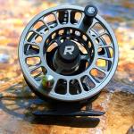 RIFT Breach v2 Fly Fishing Reel, High Capacity Spool, Carbon Disc Drag, Full CNC-Machined Anodized Aluminum Fly Reel, 5/6 Weight, Black, Grey (Black/Grey - Without Line, 5/6wt)