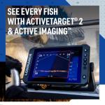 Lowrance Elite FS 9 Fish Finder (No Transducer) with Preloaded C-MAP Contour+ Charts