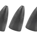 Alwonder 30-Pack Bullet Fishing Sinkers Worm Weights Sinkers Bass Fishing Carolina Rig Texas Rig Slip Sinker Sliding Lead Weight Saltwater Freshwater Punch Shot 1/8oz