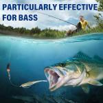 Alwonder 30-Pack Bullet Fishing Sinkers Worm Weights Sinkers Bass Fishing Carolina Rig Texas Rig Slip Sinker Sliding Lead Weight Saltwater Freshwater Punch Shot 1/8oz