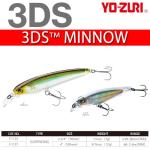 Yo-Zuri 3DS Minnow Suspending 2.75in Holo Tennesee Shad