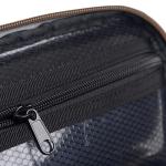 Ussuris Small Fly Fishing Reel Case with 2 Adjustable Shockproof Dividers Reel Carry Bag