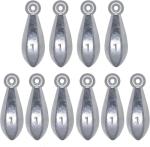 Fishing Weights Sinkers Bullet Fishing Weights Sinkers Ocean Saltwater Surf Fishing Gear Fishing Assortment 1/2oz 3/4oz 1oz 2oz 3oz 4oz (1oz-10pcs)