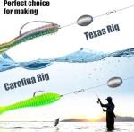 26PCS Egg Weights Egg Fishing Sinkers Lead Weights Catfish Weights Slide Sinkers for Fishing Line Assortment