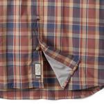 Field & Stream Men's Line Burner Long Sleeve Fishing Shirt, Sandbar Plaid, Large
