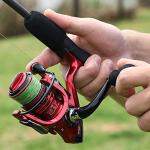 YONGZHI Fishing Reels,13+1BB Light Weight and Ultra Smooth Powerful Spinning Reels for Saltwater and Freshwater Fishing-1000R