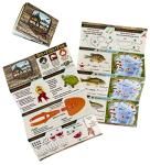 Flambeau Outdoors Wild Bite Fishing Tackle Box Kit Green/BASS - Tackle Box for Beginners, 25-Piece Multi-Species Tackle Assortment for Catching Bass/Panfish/Trout, Spade and Plier Multi-Tool