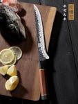HOSHANHO 7 Inch Fillet Knife, Razor Sharp Hand Forged Boning Knife, Japanese Super Steel Fish Knives with Ergonomic Handle for Meat and Poultry
