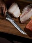 HOSHANHO 7 Inch Fillet Knife, Razor Sharp Hand Forged Boning Knife, Japanese Super Steel Fish Knives with Ergonomic Handle for Meat and Poultry