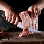 HOSHANHO Boning Knife 7 Inch, High Carbon Stainless Steel Fillet Knife for Fish, Professional Japanese Sharp Kitchen Filleting Knives for Meat Cutting