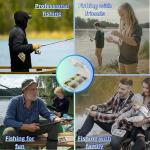 Pocket Fishing Tackle Storage Box-Organizer for Speed Clips/Steel Hooks/Weights/Sinkers/Swivels/Pre-Rigged Swimbaits/Jointed, Grub Baits-for Bass, Trout (Pack of 3)