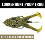 Lunkerhunt Realistic Frog Lure for Bass Fishing