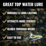 Lunkerhunt Realistic Frog Lure for Bass Fishing