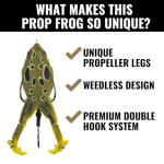 Lunkerhunt Realistic Frog Lure for Bass Fishing