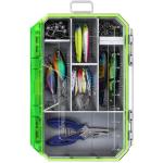 Ghosthor Fishing Tackle Box, Waterproof 3600 and 3700 Tackle Trays, Plastic Tackle Box Organizer with Removable Dividers, Storage Lure Box and Terminal Tackle Storage