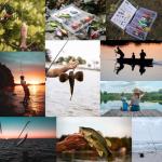 EXAURAFELIS Fishing Lures Whopper Propeller swimbaits Top Water Fishing Lure Plopper Topwater Bass Bait Lure with Propeller Tail, Pencil Floating Lures for Bass Catfish Pike Perch