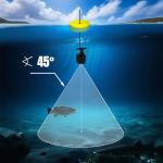 Portable Wired Fish Finder Ice Kayak Fishing Gear Water Depth Finder Handheld Fishfinder with Water Resistant Bag and Storage Case