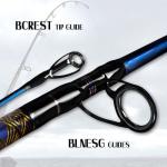 Fiblink Saltwater Graphite Jig Jigging Spinning Fishing Rod Deep Sea Jig Pole (6-Feet, Heavy, 80-120lbs)