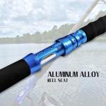 Fiblink Saltwater Graphite Jig Jigging Spinning Fishing Rod Deep Sea Jig Pole (6-Feet, Heavy, 80-120lbs)