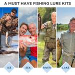 375pcs Freshwater Fishing Lures Kit with Tackle Box