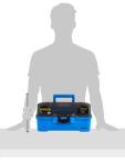 PLANO PLAMT6231 Fishing Equipment Tackle Bags & Boxes, Bright Blue/Black, One Size