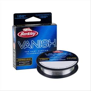 Berkley Vanish®, Clear, 4lb | 1.8kg, 110yd | 100m Fluorocarbon Fishing Line, Suitable for Saltwater and Freshwater Environments