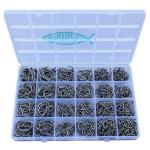 Freshwater Saltwater Bulk Fishing Hooks Set Worm Catfish Hooks Fish Gear Equipment Supplies(800 PCS)
