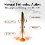 TRUSCEND Soft Fishing Lures for Bass Trout Walleye Pike Crappie Lures Paddle Tail Swimbaits Soft Fishing Baits Freshwater Saltwater Jigging Bass Gear Gifts for Men